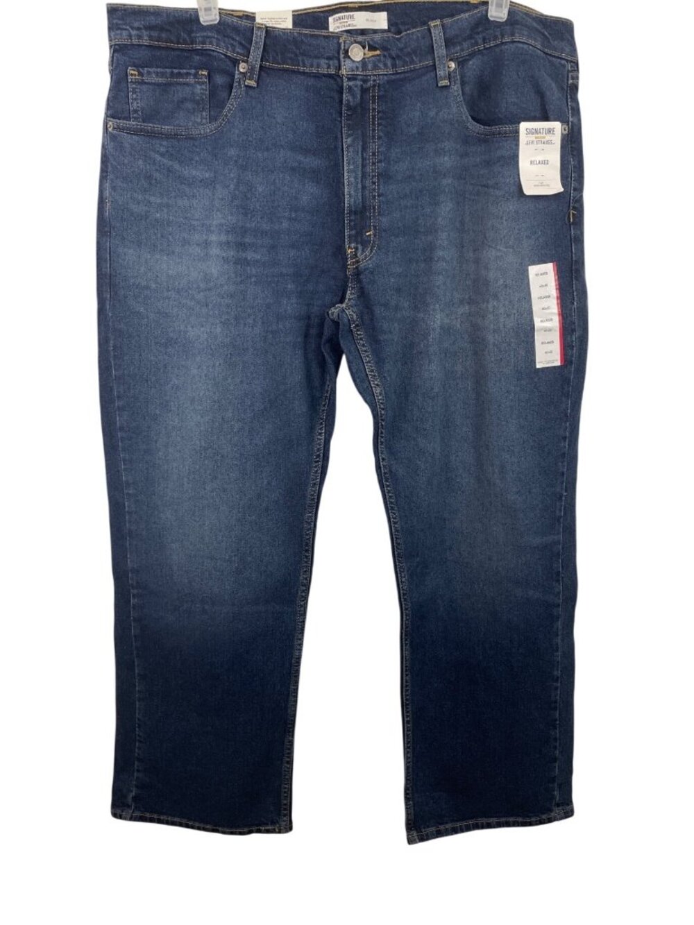 Signature Gold Levis Strauss Mens Size 40x30 Relaxed Denim Jeans